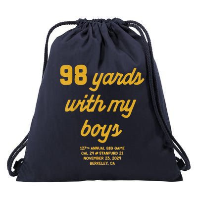 98 Yards With My B.O.Y.S Drawstring Bag