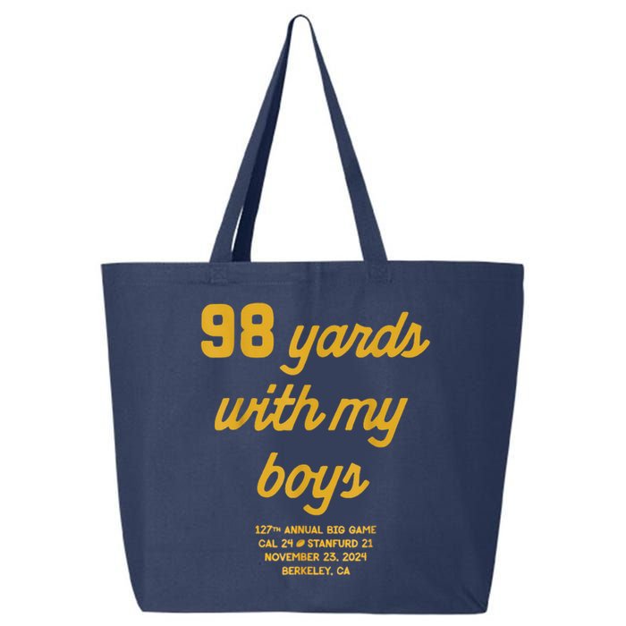 98 Yards With My B.O.Y.S 25L Jumbo Tote