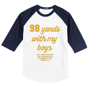 98 Yards With My B.O.Y.S Baseball Sleeve Shirt