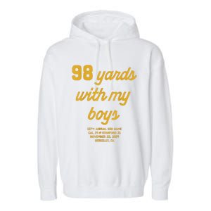 98 Yards With My B.O.Y.S Garment-Dyed Fleece Hoodie