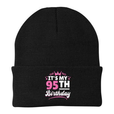 95 Years Woman It'S My 95th Birthday Knit Cap Winter Beanie