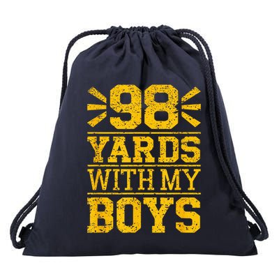98 Yards With My B.O.Y.S Drawstring Bag