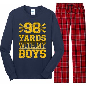 98 Yards With My B.O.Y.S Long Sleeve Pajama Set