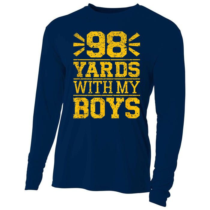 98 Yards With My B.O.Y.S Cooling Performance Long Sleeve Crew