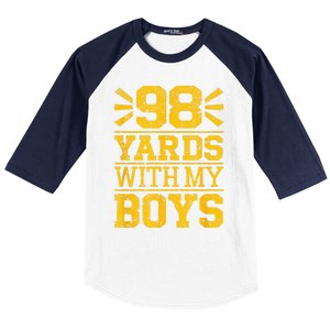 98 Yards With My B.O.Y.S Baseball Sleeve Shirt