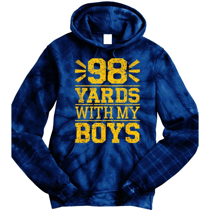 98 Yards With My B.O.Y.S Tie Dye Hoodie