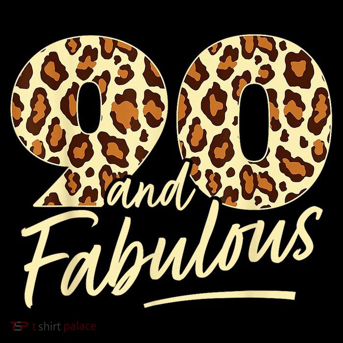 90 Year Woman Leopard Fabulous 90th Birthday Baby Bodysuit