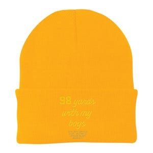 98 Yards With My Knit Cap Winter Beanie