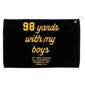 98 Yards With My Grommeted Golf Towel