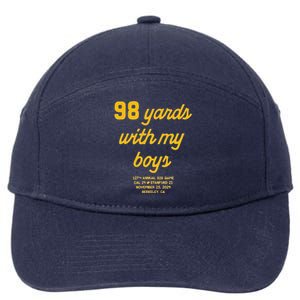 98 Yards With My 7-Panel Snapback Hat