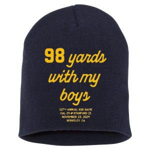 98 Yards With My Short Acrylic Beanie