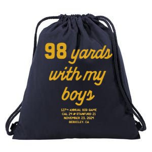 98 Yards With My Drawstring Bag