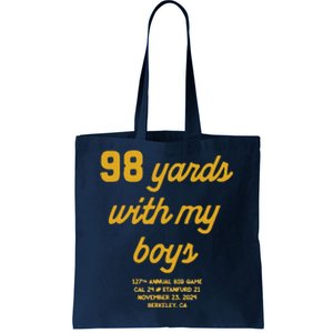 98 Yards With My Tote Bag