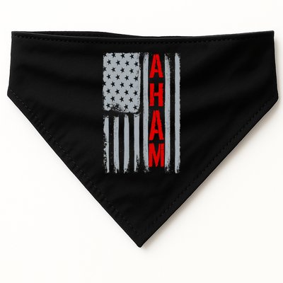 A. Ham Hamilton USA Vintage Flag USA-Made Doggie Bandana
