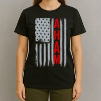 A. Ham Hamilton USA Vintage Flag T-Shirt