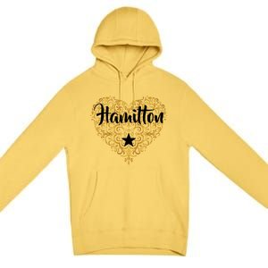 A. Hamilton Golden Heart Premium Pullover Hoodie