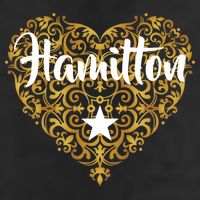 A. Hamilton Golden Heart 7 Panel Mesh Trucker Snapback Hat