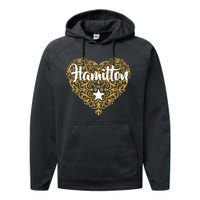 A. Hamilton Golden Heart Performance Fleece Hoodie