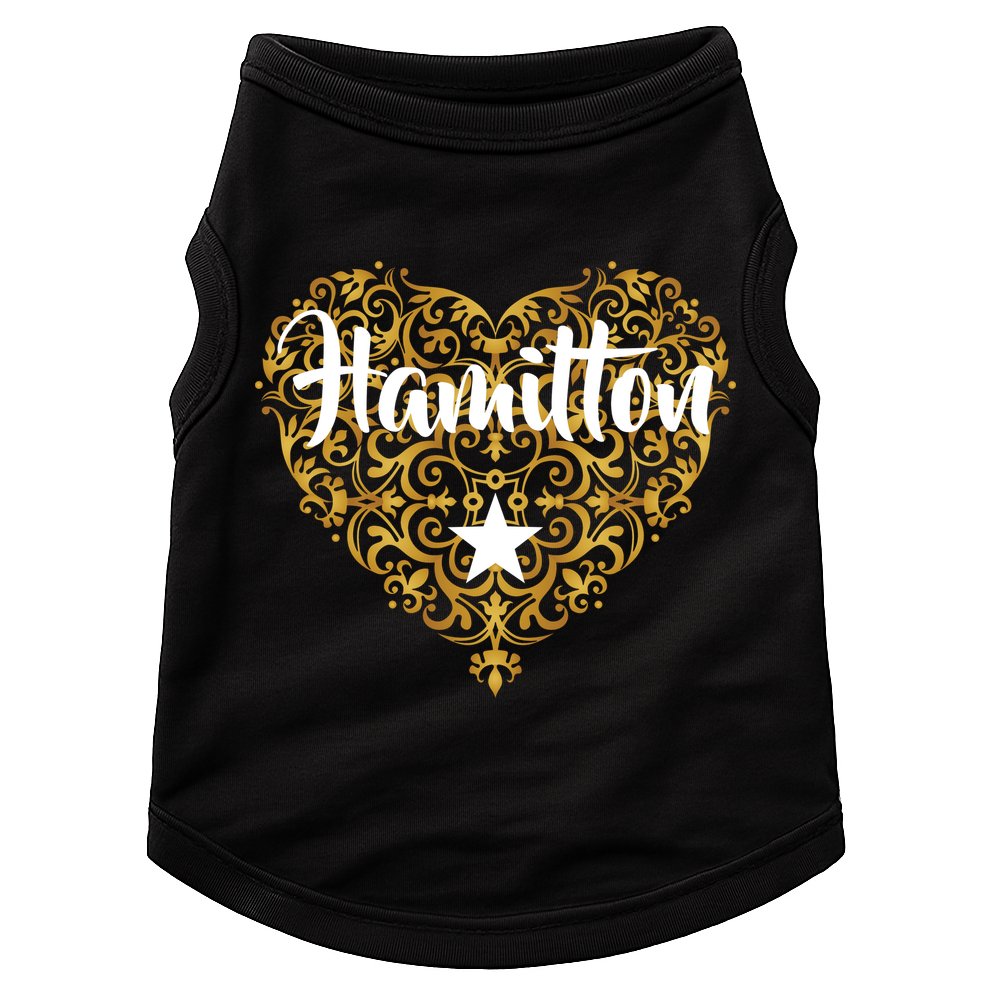 A. Hamilton Golden Heart Doggie Tank