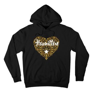 A. Hamilton Golden Heart Hoodie