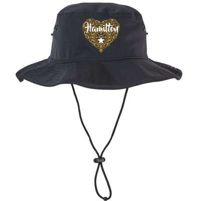 A. Hamilton Golden Heart Legacy Cool Fit Booney Bucket Hat