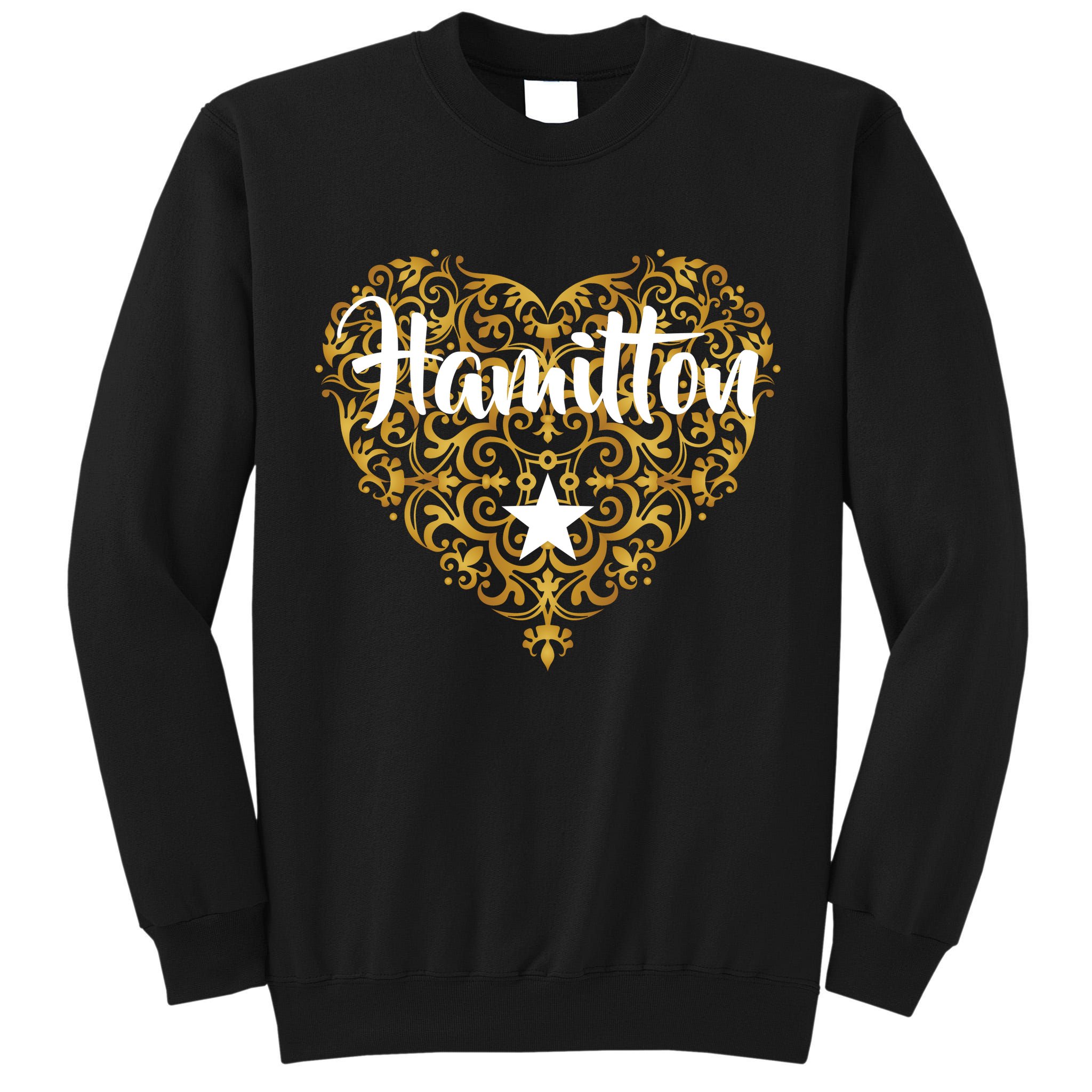 A. Hamilton Golden Heart Tall Sweatshirt