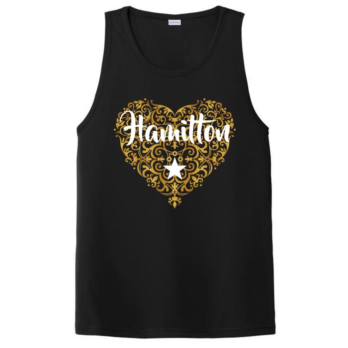 A. Hamilton Golden Heart PosiCharge Competitor Tank