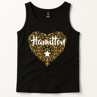 A. Hamilton Golden Heart Tank Top
