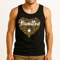 A. Hamilton Golden Heart Tank Top