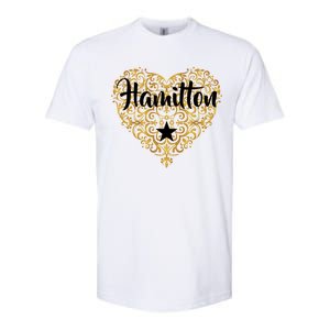 A. Hamilton Golden Heart Softstyle CVC T-Shirt