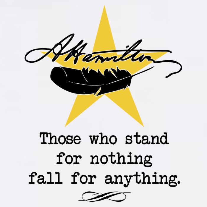 A. Hamilton Those Who Stand For Nothing Fall For Anything Garment-Dyed Sweatshirt