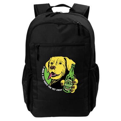 A Beer A Day Keeps The Vet Away Dog Backpack