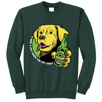 A Beer A Day Keeps The Vet Away Dog Sweatshirt
