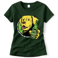 A Beer A Day Keeps The Vet Away Dog Womens T-Shirt