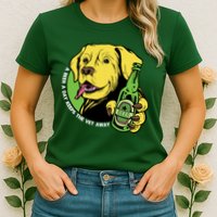 A Beer A Day Keeps The Vet Away Dog Womens T-Shirt