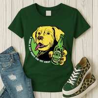 A Beer A Day Keeps The Vet Away Dog Womens T-Shirt