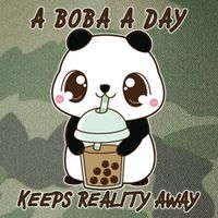 A Boba A Day Keeps The Reality Away Cute Panda Legacy Tie Dye Trucker Hat