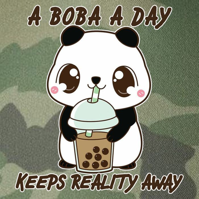 A Boba A Day Keeps The Reality Away Cute Panda Legacy Tie Dye Trucker Hat