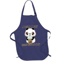 A Boba A Day Keeps The Reality Away Cute Panda Apron