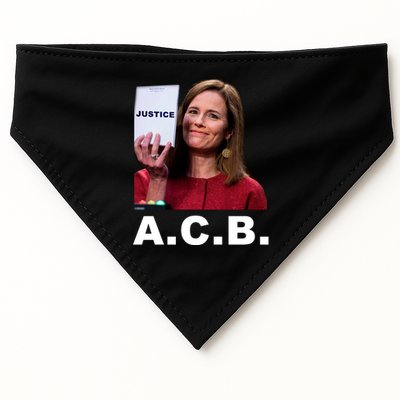 A.C.B. Justice Notepad Amy Barrett USA-Made Doggie Bandana