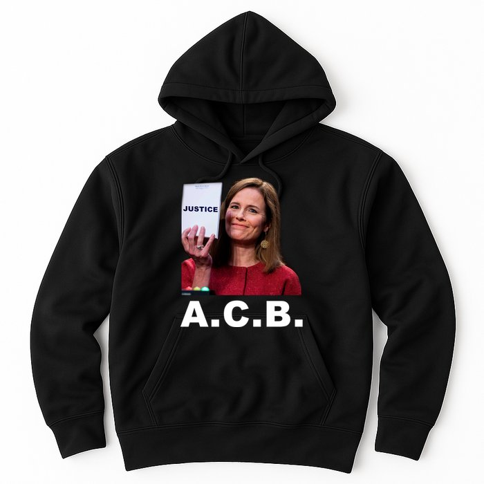 A.C.B. Justice Notepad Amy Barrett Hoodie