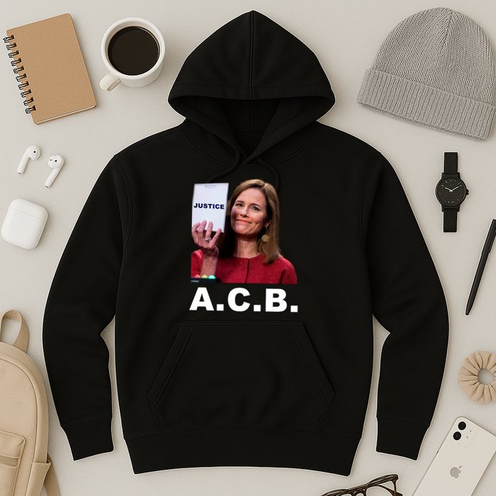 A.C.B. Justice Notepad Amy Barrett Hoodie