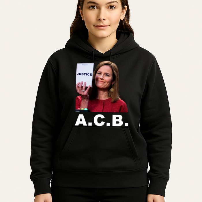 A.C.B. Justice Notepad Amy Barrett Hoodie