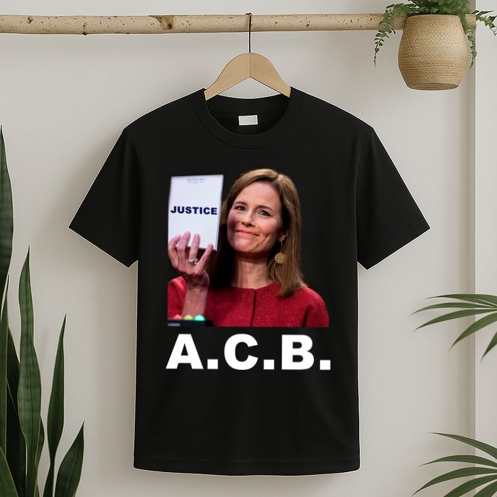 A.C.B. Justice Notepad Amy Barrett T-Shirt