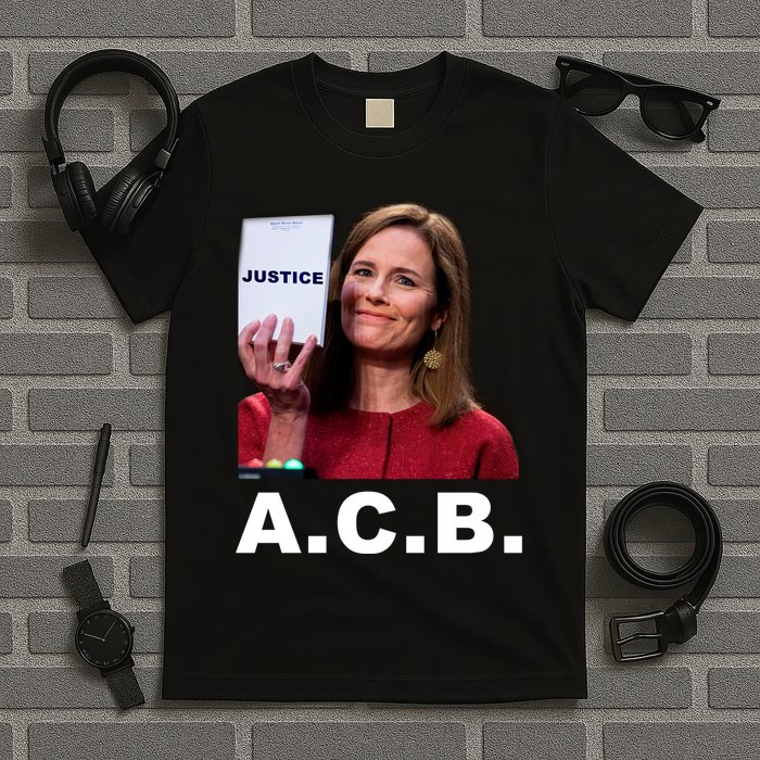 A.C.B. Justice Notepad Amy Barrett T-Shirt