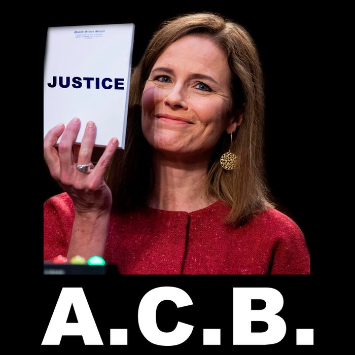 A.C.B. Justice Notepad Amy Barrett T-Shirt