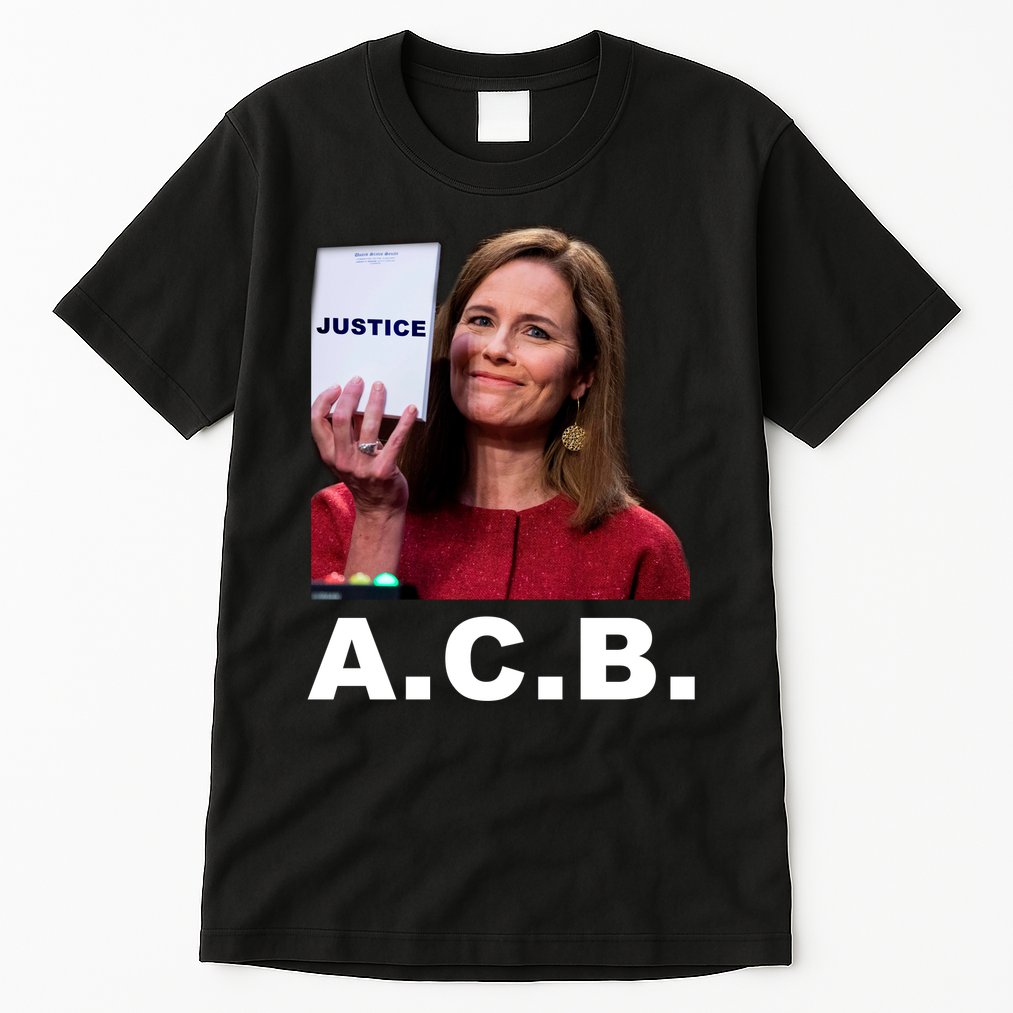 A.C.B. Justice Notepad Amy Barrett Tall T-Shirt