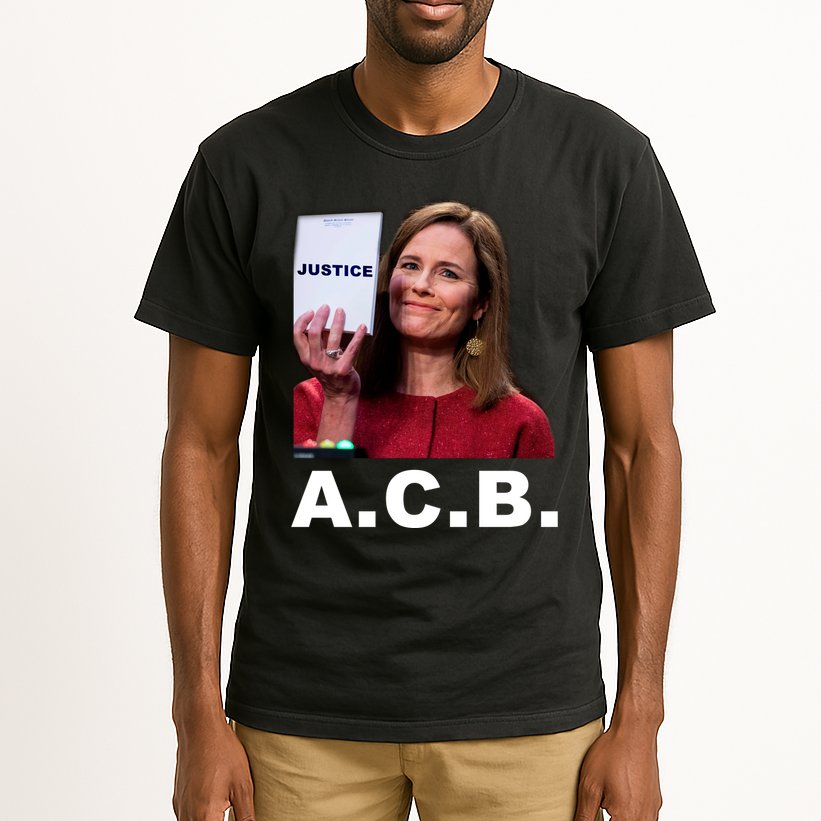 A.C.B. Justice Notepad Amy Barrett Tall T-Shirt