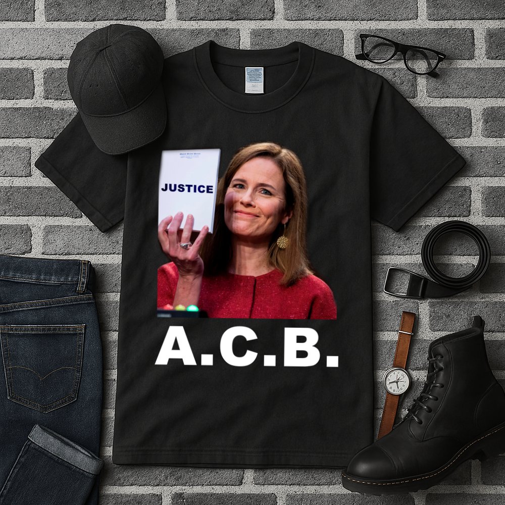 A.C.B. Justice Notepad Amy Barrett Tall T-Shirt