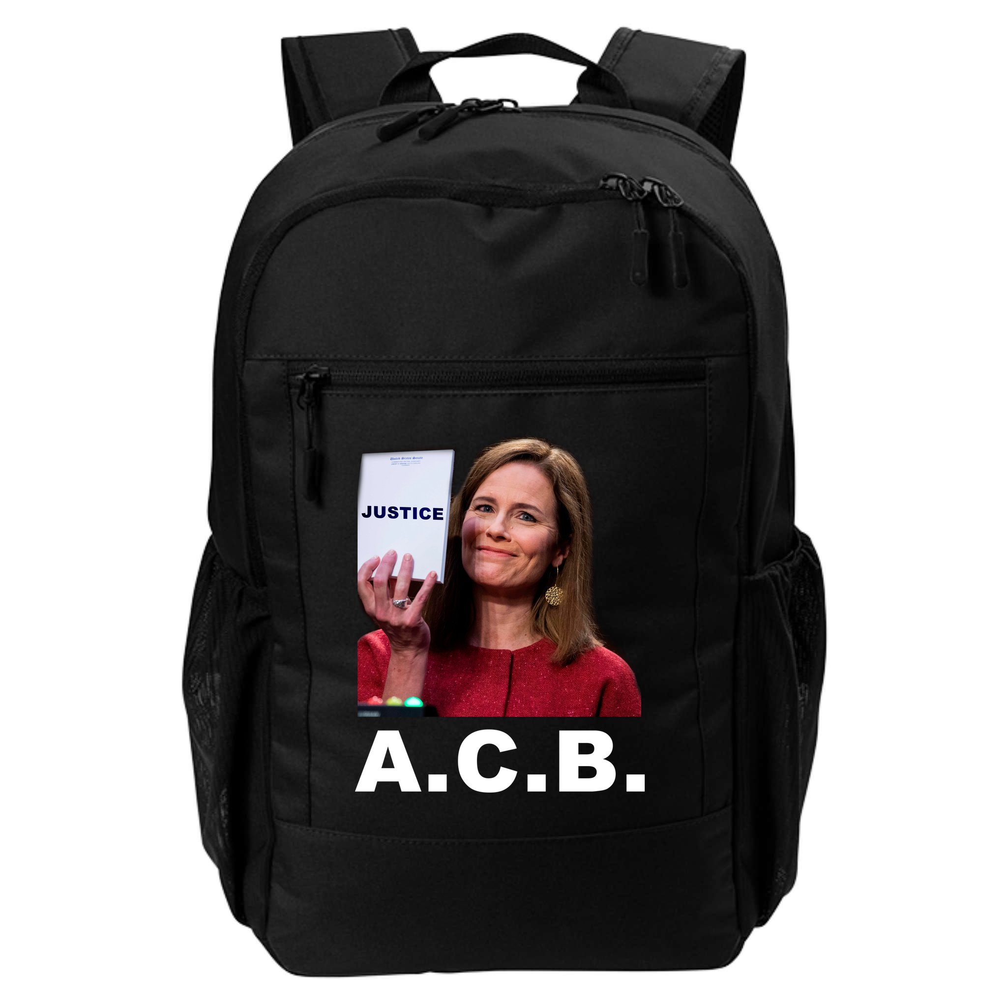 A.C.B. Justice Notepad Amy Barrett Backpack